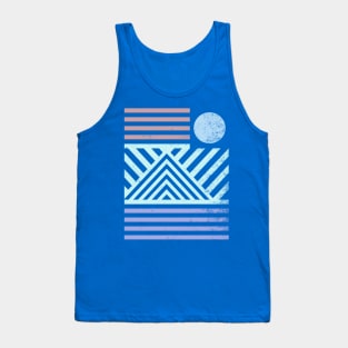 Retro sun stripes Tank Top